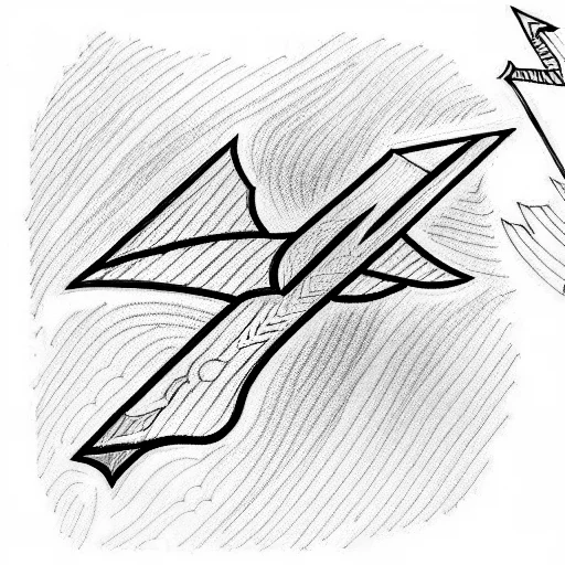 A Sword That Looks Like A Plane