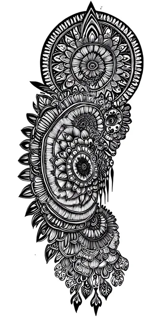 Coverup Mandala Psychedelic Patterns