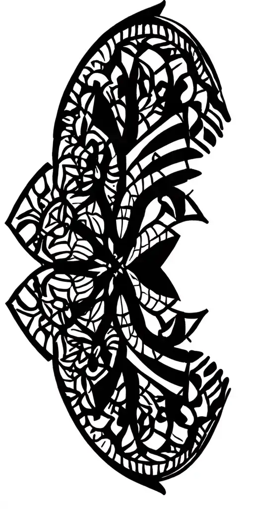 Coverup Mandala Patterns Intertwined