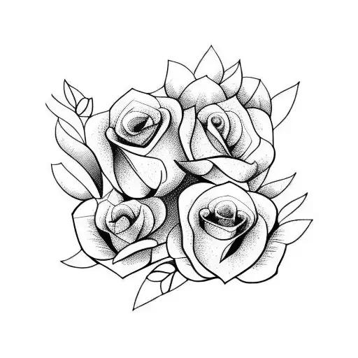 Hourglass With Flowers