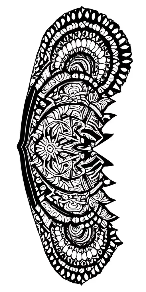 Mandala Patterns Connecting On A Deeper Psychedelic And Devine Level