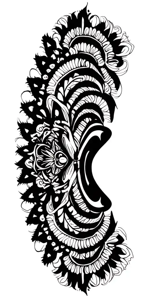 Psychedelic Mandala Patterns Connecting On A Deeper And Elemental Level