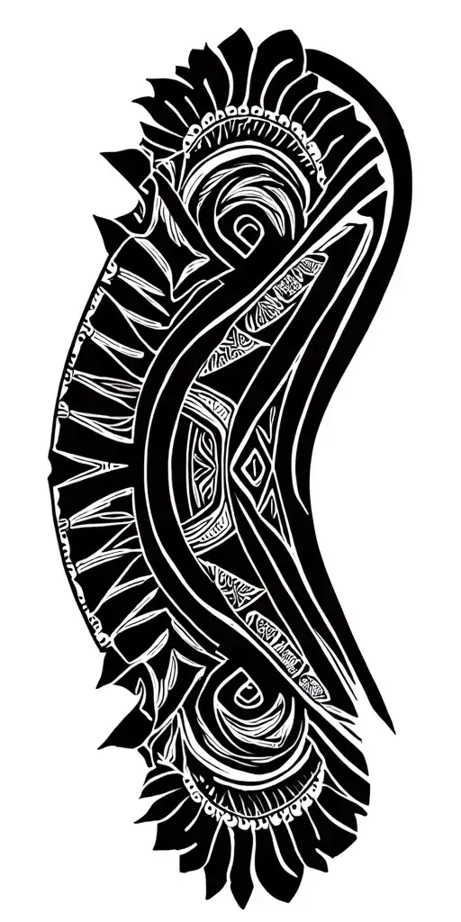 Cover Up Geometric Mandala Incorporating Elements On A Deeper Level