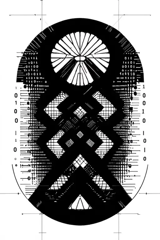 Binary Code Fractal