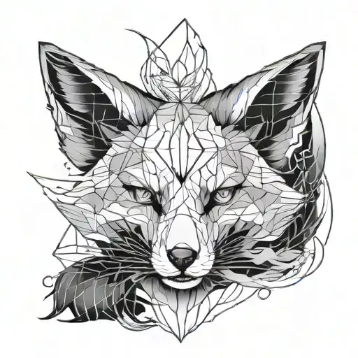 Kitsune Fox With Smoke