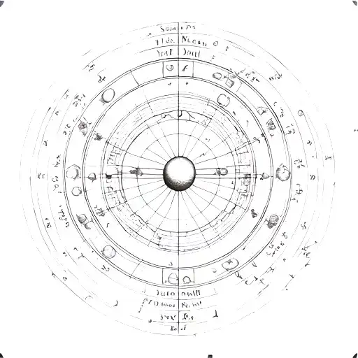 Diagram Of The Heliocentric Model Of The Solar System By Copernicus