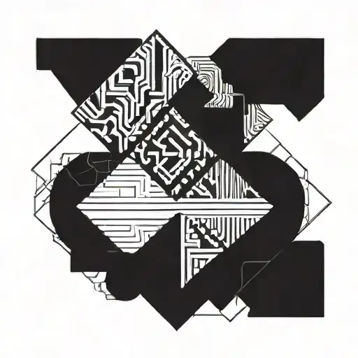 Black And White Text