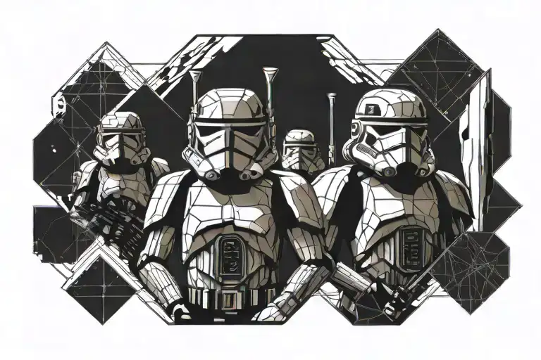 Clone Troop From Star Wars Around A Ships But Far And The Phrase The Dark Side