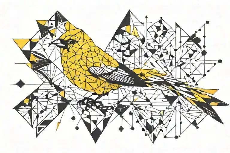 Pretty Lights Yellow Bird