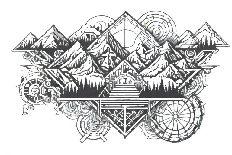 Came Vidi Vici Mountains Inside