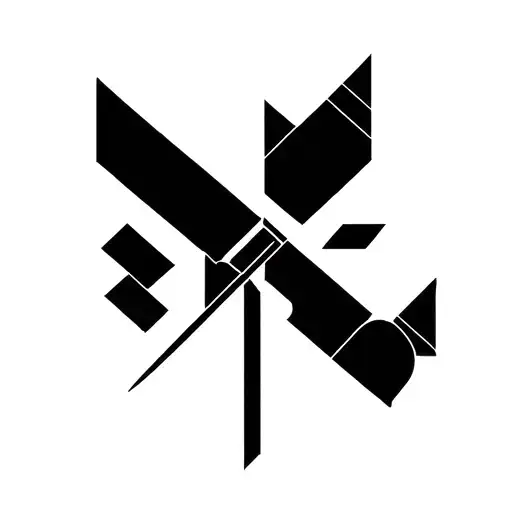 Minimalistic Japanese Asura