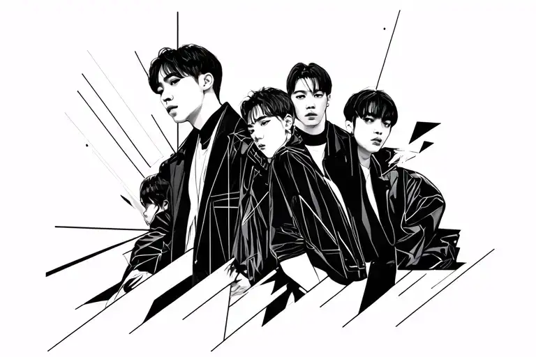 Bts Ateez Kpop Group