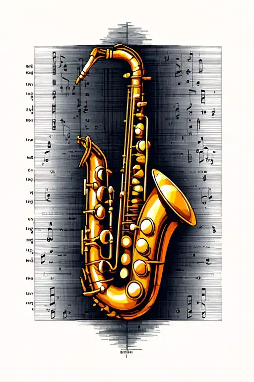 Saxophone Fingering Chart