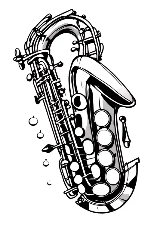 Saxophone Keys Forming