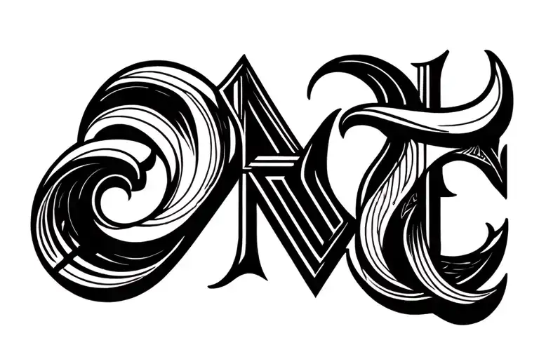 Katrina With Letters And The Initial And In The Letters