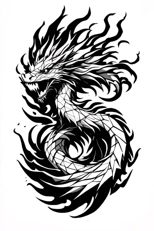 Dragon Breathing Fire