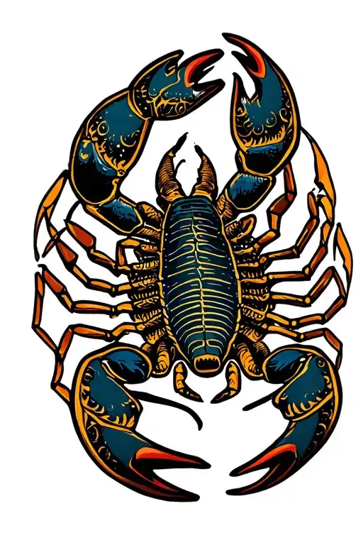 Unique Scorpion With Sri Lankan Design And Meaning Full