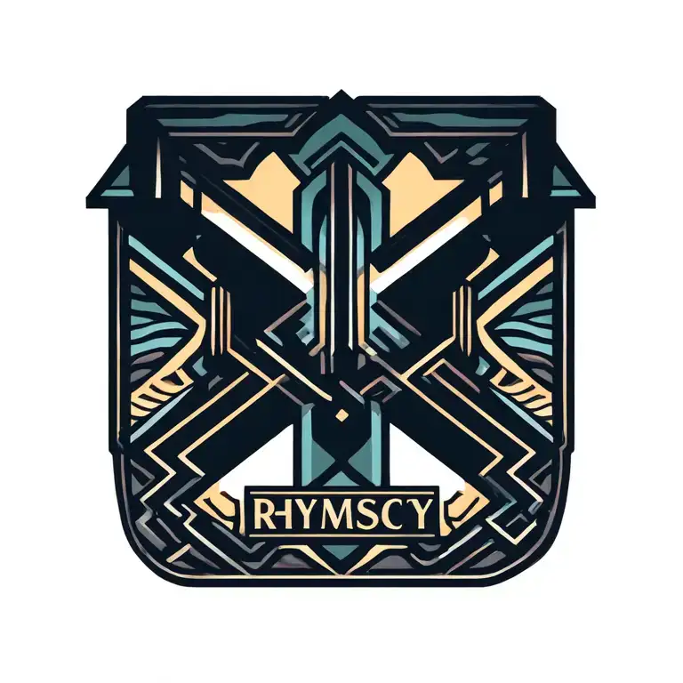Create A Logo For Tatoo Name Rhymscty In Arms Elegant Colorway