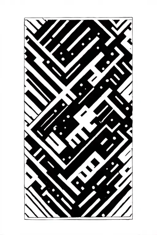 Geometrique Line And Dot