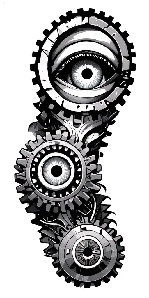 Gears With Eyes Hidden Within