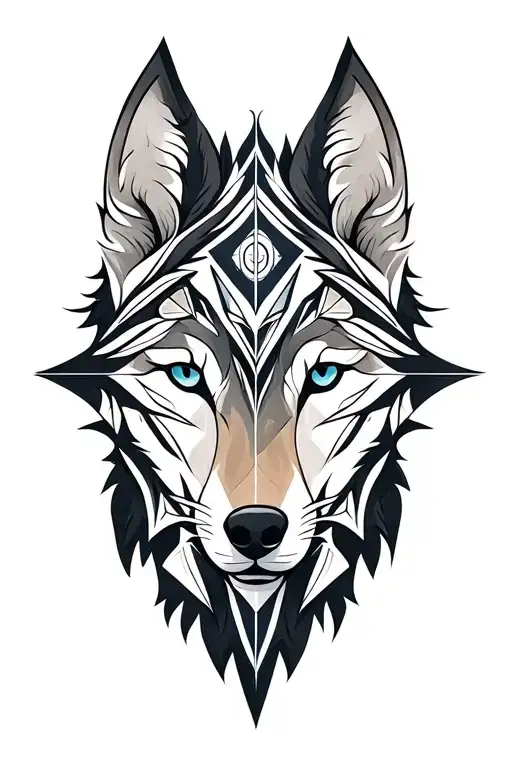 Wolf Head Medicine Wheel