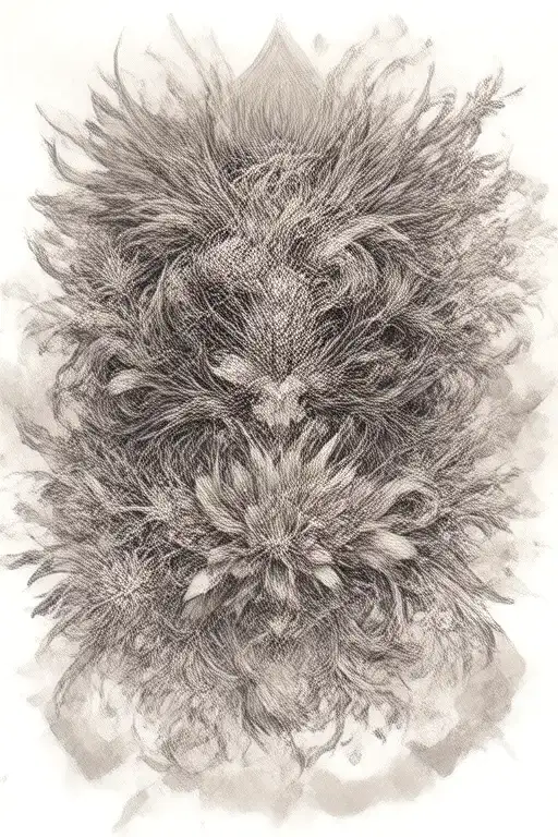 Raven Spider Lilies Japanese Dragon