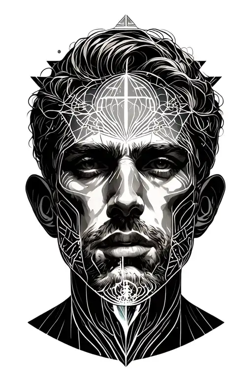 Cancer Zodiac Sign Sexy Man The Thin Body Drinks Alcohol