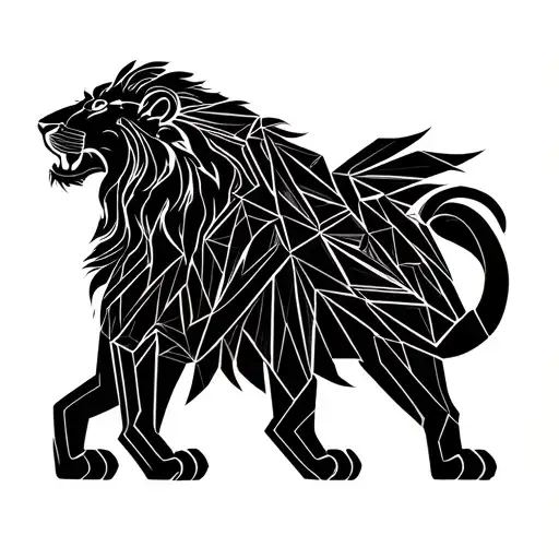 Geometric Lion