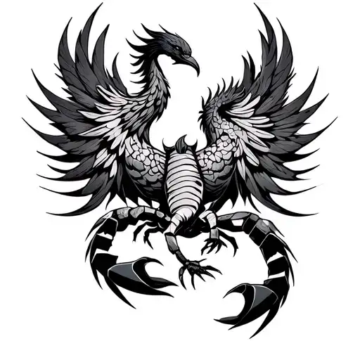 Phoenix And Scorpion Fight
