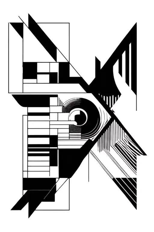 Rainbow Black And White Image