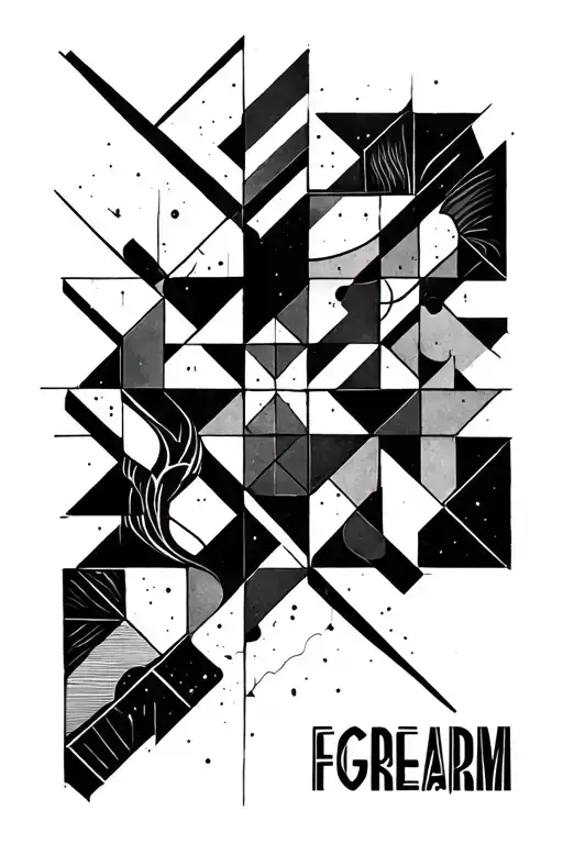 Fgorearm With Meaning Tattoo Design