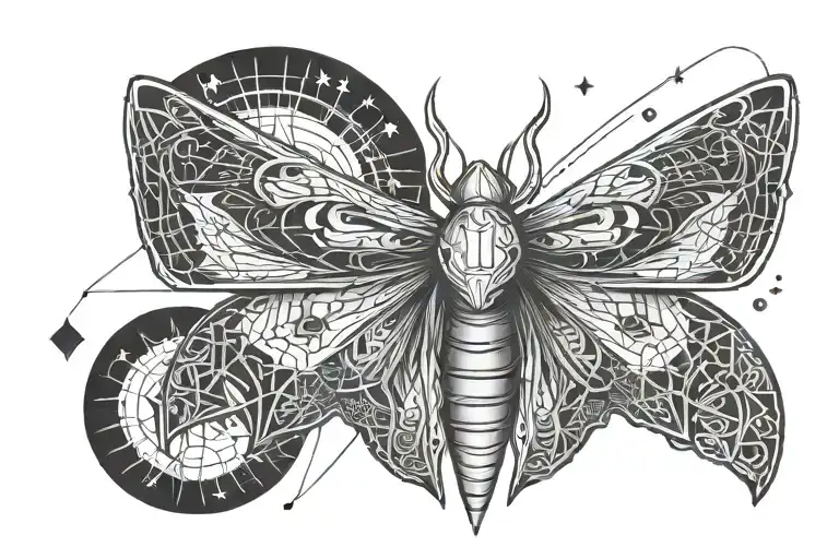 Moth And Moon Knight