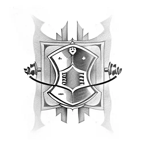 Chess Knight Arm Band