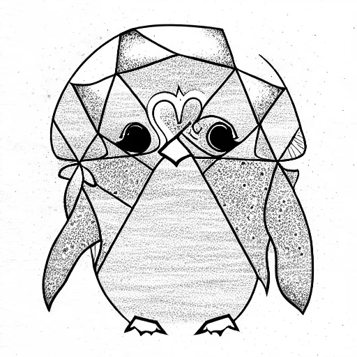 Pink Baby Girl Penguin