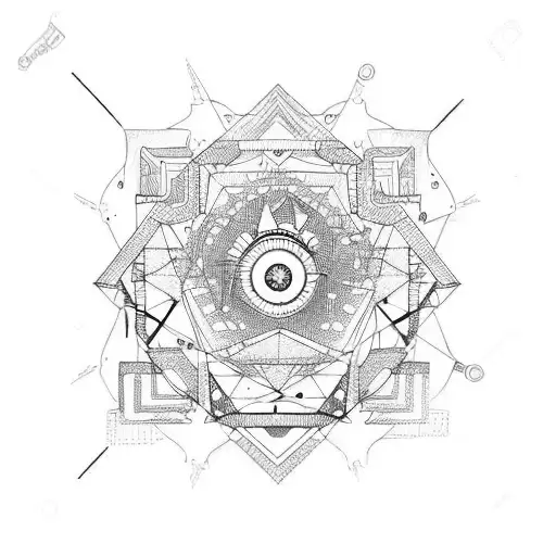 Mix Of Civil Engineering And The Sign Virgo