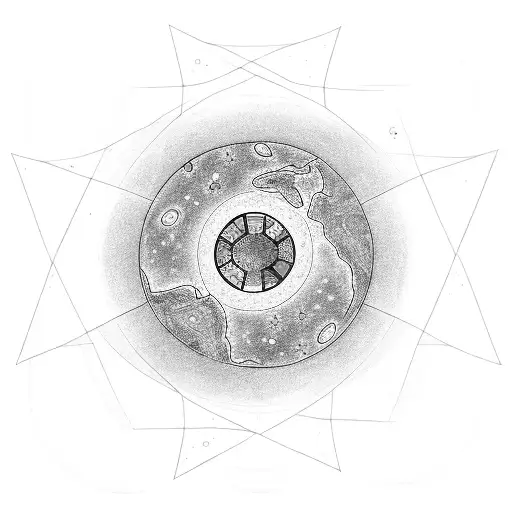 Universe With Mother Leading Three Children