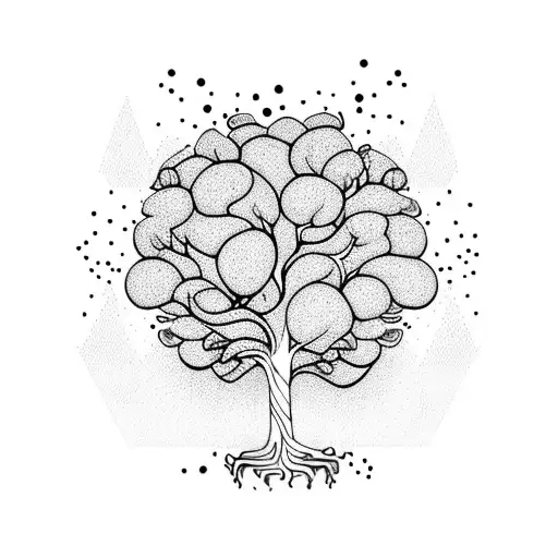 Coffee Overflowing Onto Tree