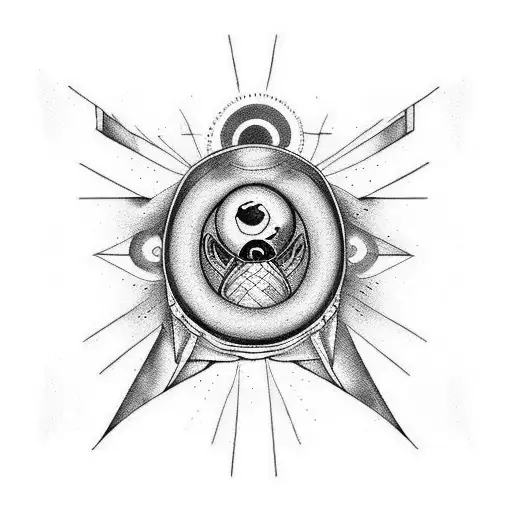 Black Hole Inside Broken Sternum