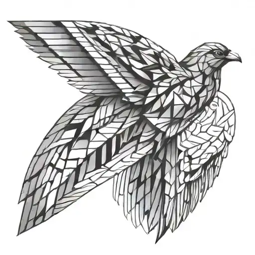 Aircraft Wing Turns Into Bird Wing