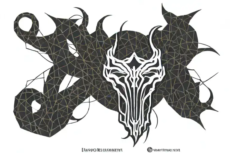 Venom Tattoo Design