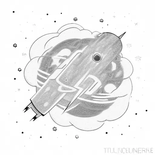 Thunder Storm Space Cloud