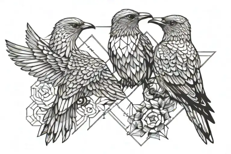 Hawk And Hummingbird