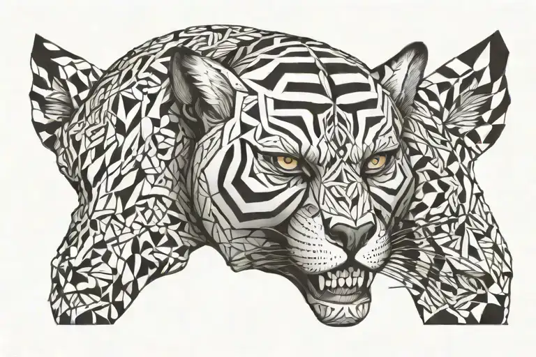 Tiger Diamonds Skull