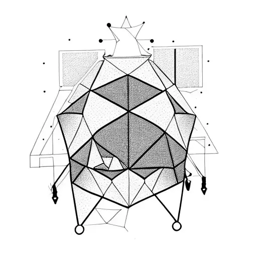 Geometric Camping Ountdoor