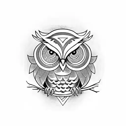 Owl Athena Ancient Greek