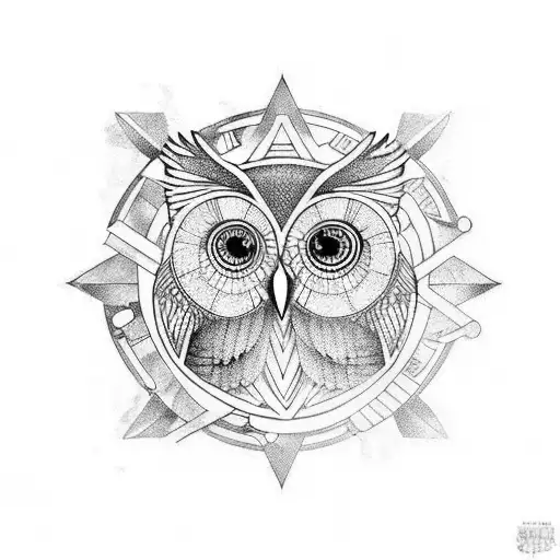 Ancient Greek Athenian Owl