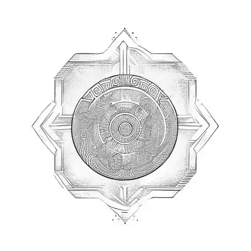 Ancient Greek Athenian Symbol