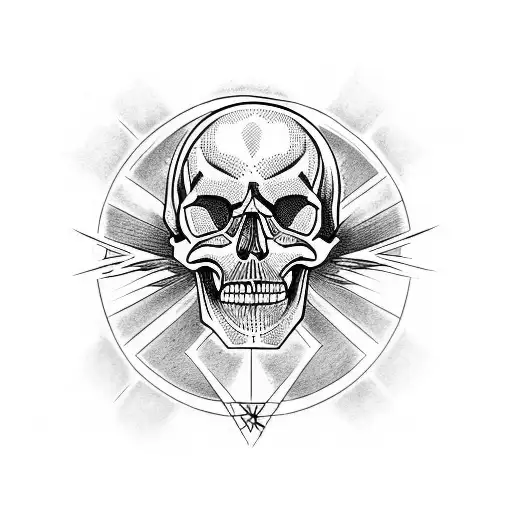 Skull With Halo