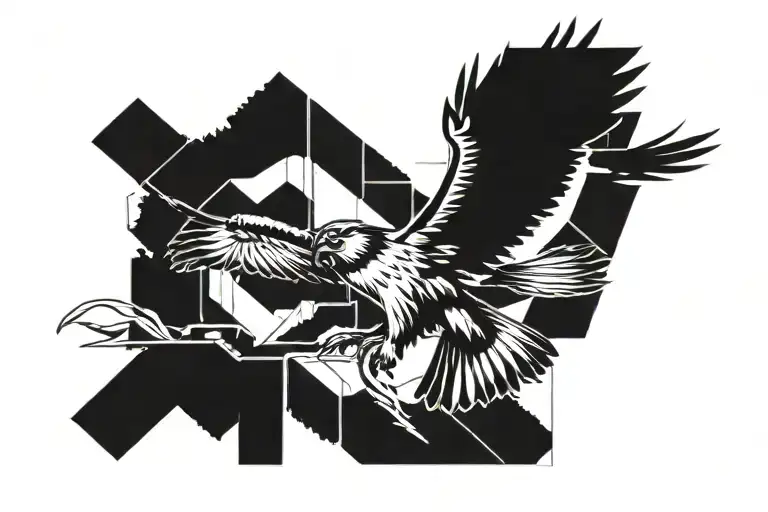 Frame By Frame Of Osprey Diving Into Water For Hunt Inspired