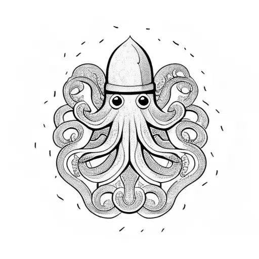 Octopus Holding Beer